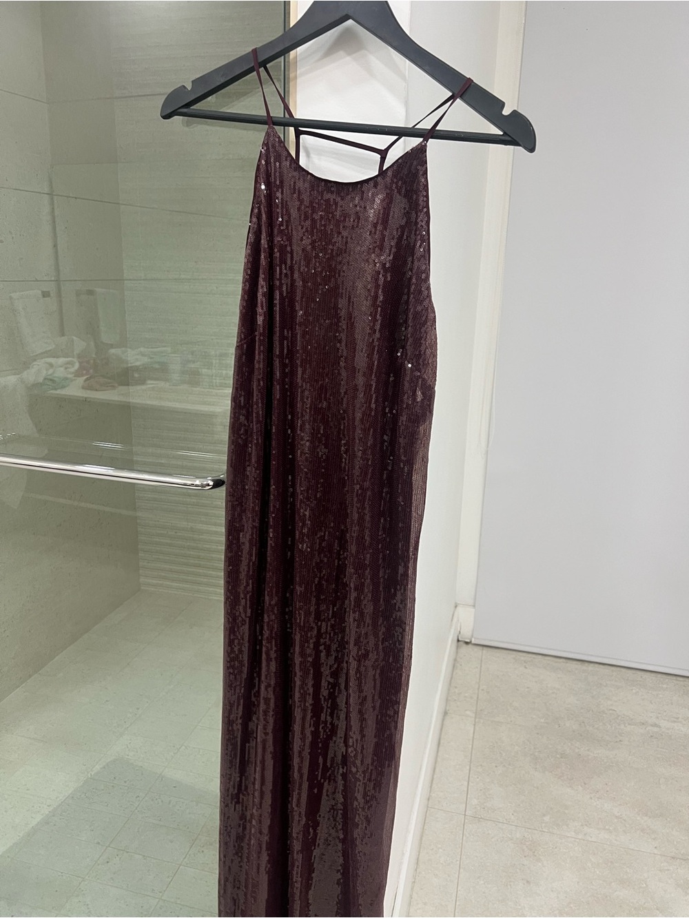 a new day Rose Sequin Slip Dress